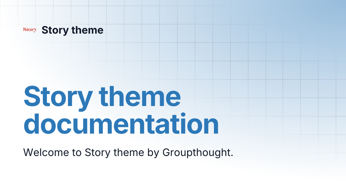 Story theme documentation | Story v1 | Story theme